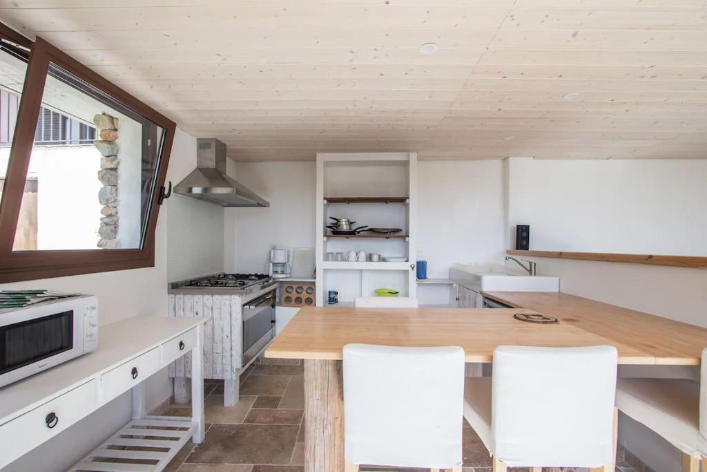 Bas De Villa Au Milieu Des Oliviers. Chateauneuf-Villevieille ภายนอก รูปภาพ